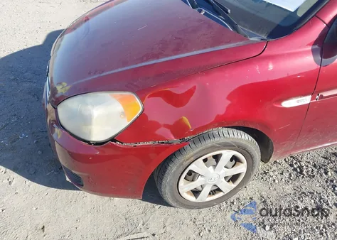2007 Hyundai Accent Gls from USA, damaged, VIN KMHCN46C17U106043